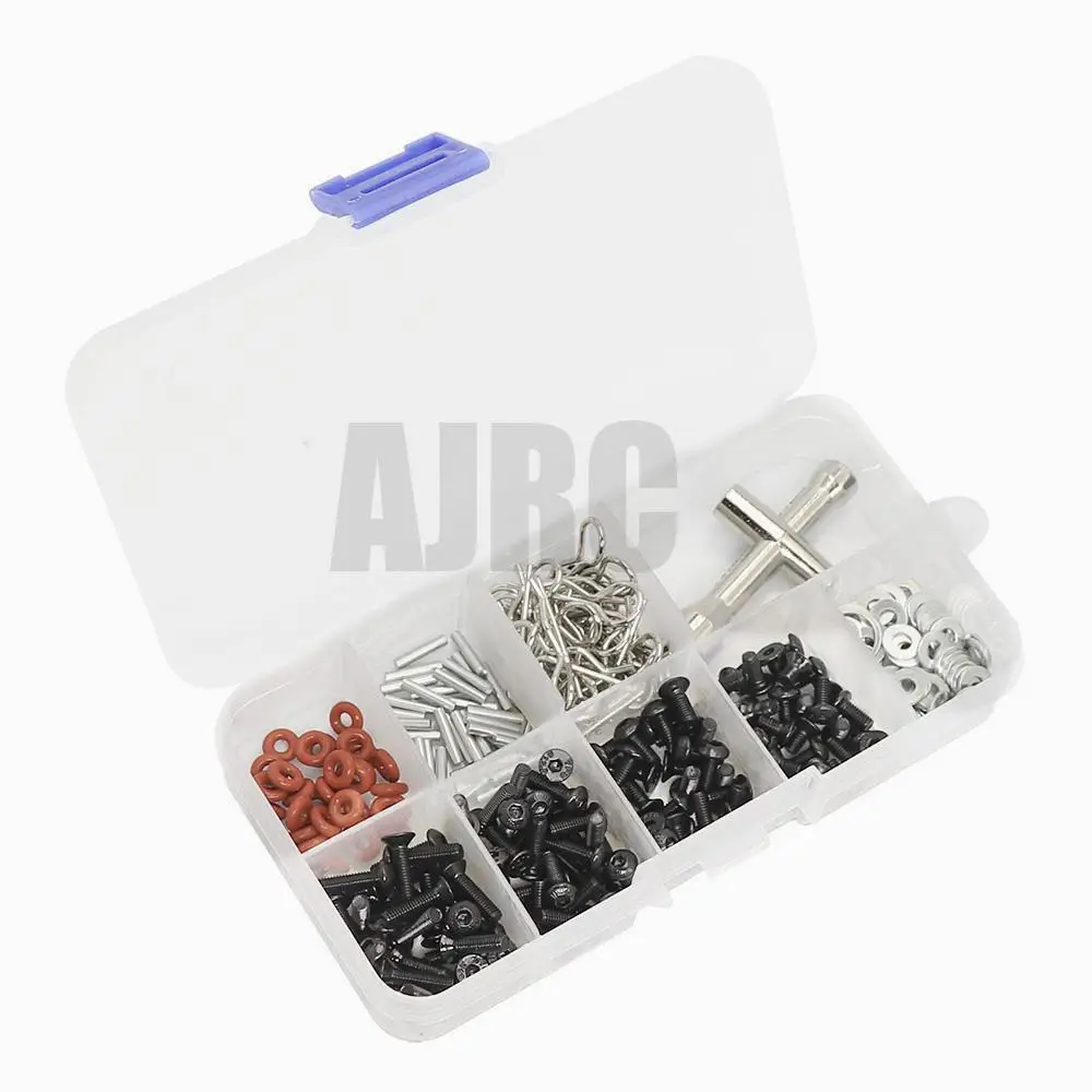 Screws Box Set for 1/10 HSP Traxxas TRX-4 TRX-6 Tamiya CFX MST HPI Kyosho D90 Scx10 D110 AXIAL D110 Remote Control RC Car Parts - Image 4