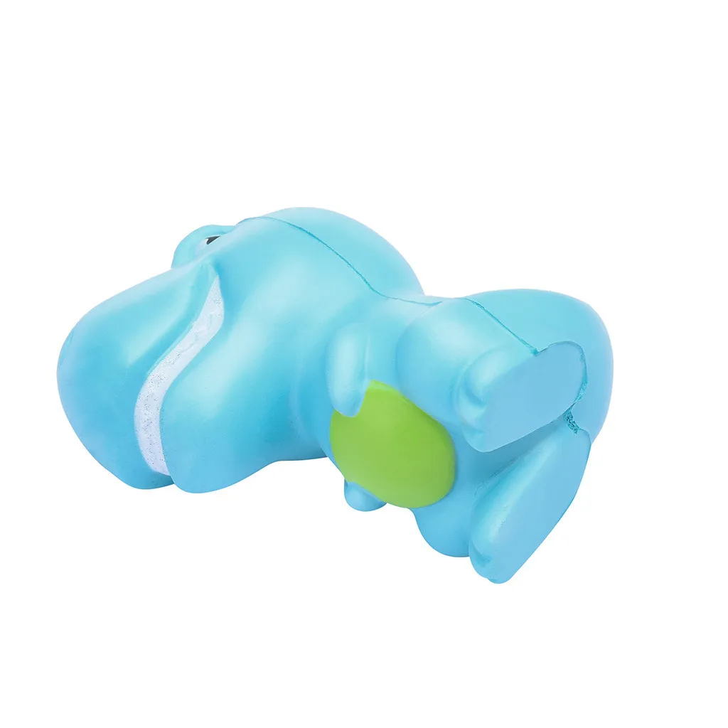 Sky Blue Dinosaur Slow Rising Squeeze Stress Reliever Toys cartoon Eliminate Antistress Finger Pets toy Cute Holiday gifts #A