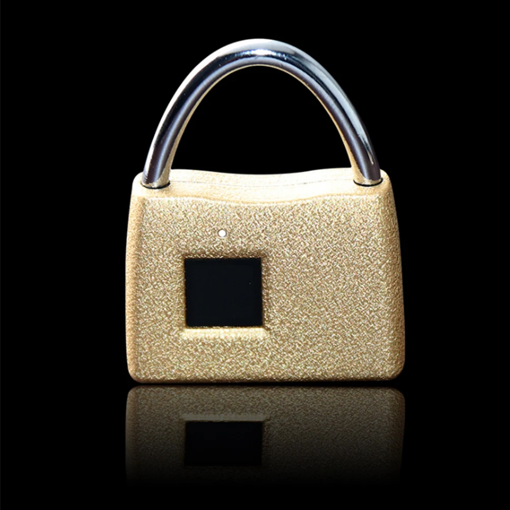 

Smart Quick Unlock Keyless USB Rechargeable Office Mini Fingerprint Padlock Zinc Alloy Home Door Lock Anti Theft Electric