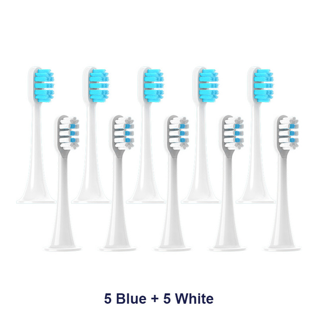 Brush Heads For xiaomi Mijia T300/T500/T700 Sonic Electric Toothbrush Soft Bristle  Nozzles with Caps Sealed Package