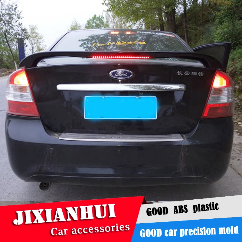 Спойлер для Focus 2006 2011 Ford sedan JSDLK спойлер из АБС пластика Автомобильный задний