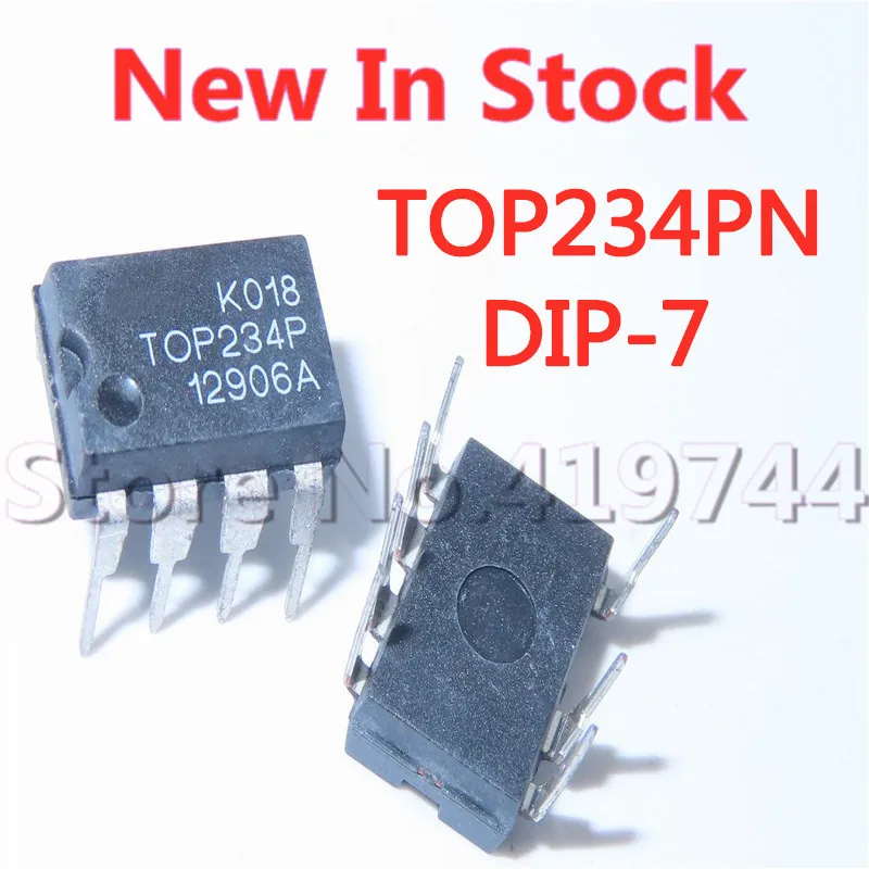 5 шт./лот TOP234PN TOP234P TOP234 DIP-7 импульсные чип управления питанием в наличии новый