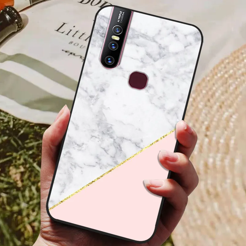 iphone pouch For VIVO V15 Pro Case Silicon Back Cover Phone Case for VIVO V15 Pro V15Pro V 15 1819 Cases Soft bumper coque VIVOV15 Pro 1818 mobile phone case with belt loop Cases & Covers
