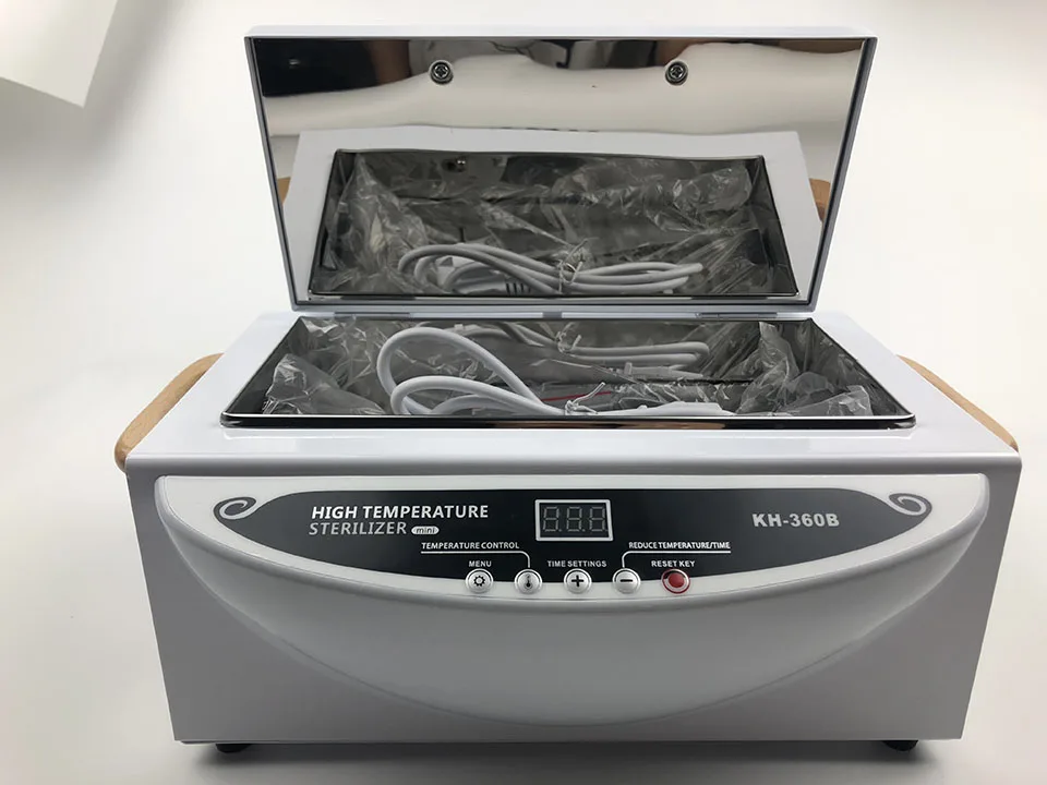 300W High Temperature Sterilizer Nail Art Tools Disinfection Cabinet Sterilizer Machine For Manicure set US/EU Plug 110V/220V