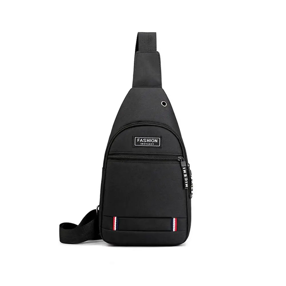 Men Waterproof Casual Chest Bag Portable One-shoulder Pouch For Outdoor