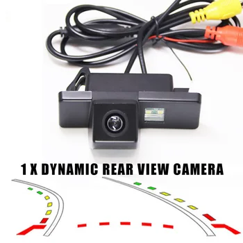 

12V Trajectory Tracks Backup Rear View Camera Parking For NISSAN QASHQAI X-TRAIL Car Dynamic Rearview Camera