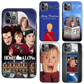 

Home Alone TPU Case For iPhone XR X XS Max 11 Pro Max 6S 7 8 Plus SE 2020 Cover Coque