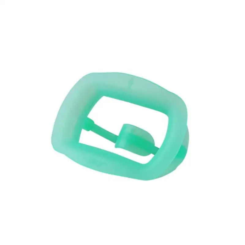 1 шт. оральный квадратной формы стоматологический Ретрактор для щеки для зубов, отбеливающая ортодонтический роторасширитель Стоматологические инструменты аксессуары - Цвет: Зеленый