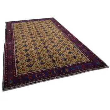 

184x298 Cm Purple Handmade Anatolian Rug-6x10 Ft
