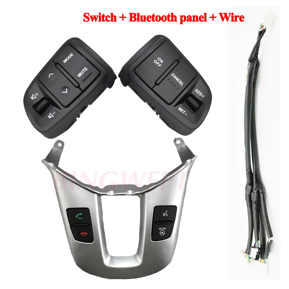 New Multifunction Steering Wheel Button Bluetooth Panel For Kia