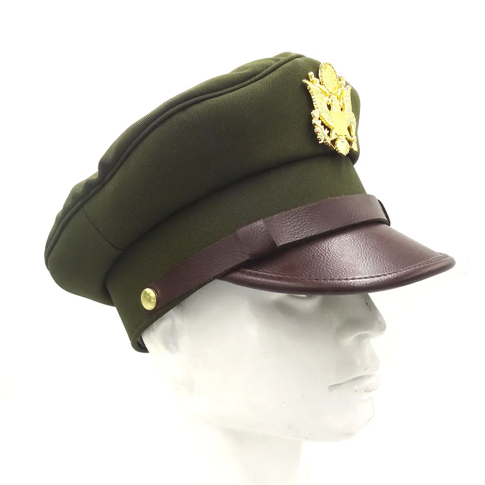 WWII WW2 US Air Force USAF Officer Cap 