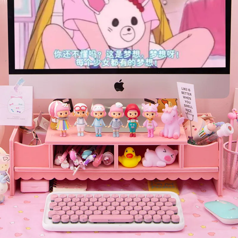 

Computer Monitor Increased Desktop Storage Artifact Office Notebook Desktop Screen Creative Shelves WJ030110