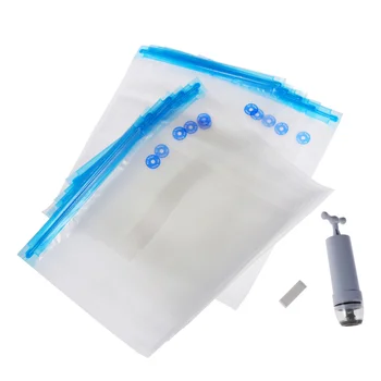 

Food Vacuum Compression Bags Fresh-keeping Bags Exhaust Seal Bag Set(Blue)