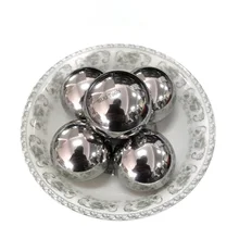 Bola de acero inoxidable 316L sólida, diámetro de 38,1mm, bola redonda lisa de precisión, 1 ud.