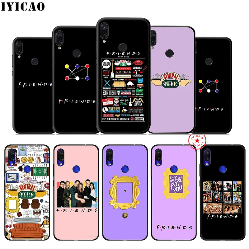 Friends TV Shows Soft Case for Xiaomi Redmi Note 8 7 6 5 Pro 5A 4X Prime Silicone |