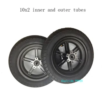 

Coolrdie 10 Inch Pneumatic Tires For Xiaomi Mijia M365 Electric Scooter 10x2/2.125 Universal Inner Tube Can Be Modified Wheels