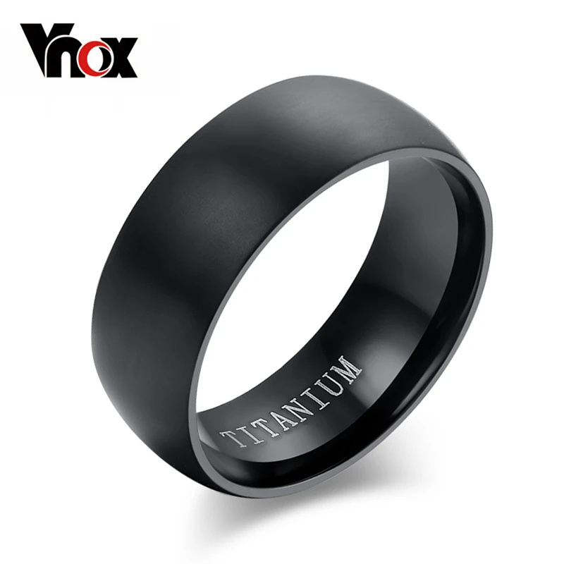 100% Anillos De Para Los Hombres 8mm Negro Fresco Hombres Joyería del Anillo de Compromiso de Boda Masculina Regalo Aliexpress ventas|titanium ring|ring forrings for men - AliExpress