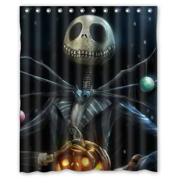 

The Nightmare Before Christmas Skcase Custom Shower Curtain