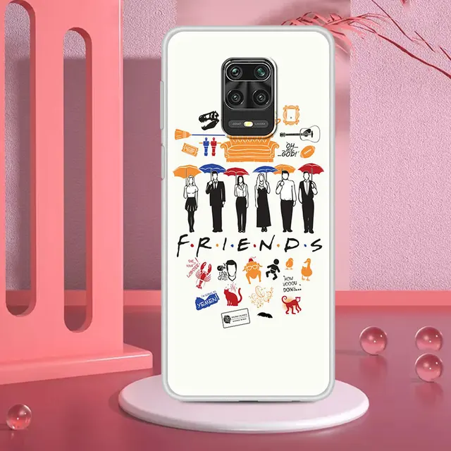 Best Friends Forever TV Case For Xiaomi Redmi Note 9S 8 Pro 9 10 5G 8T 7 9C 9A K40 9T Frosted Matte 7A 8A Soft Phone Cover Funda S06