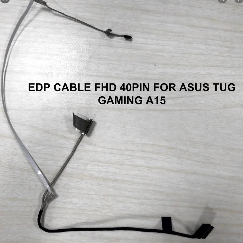 Cabo de Tela de Vídeo Edp Fhd 40pin para Asus Tuf Gaming A15 Fa506 Fa506iv ii ii Fx506 Fa706 Fa706iu Dd0bxlc110 1400503400000
