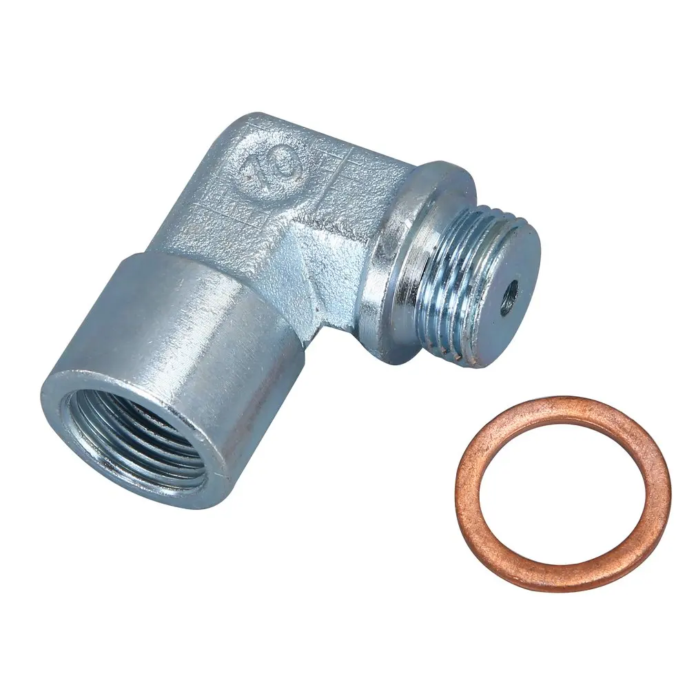 M18X1.5 O2 кислородный датчик угловой удлинитель разделитель 90 градусов 02 Bung