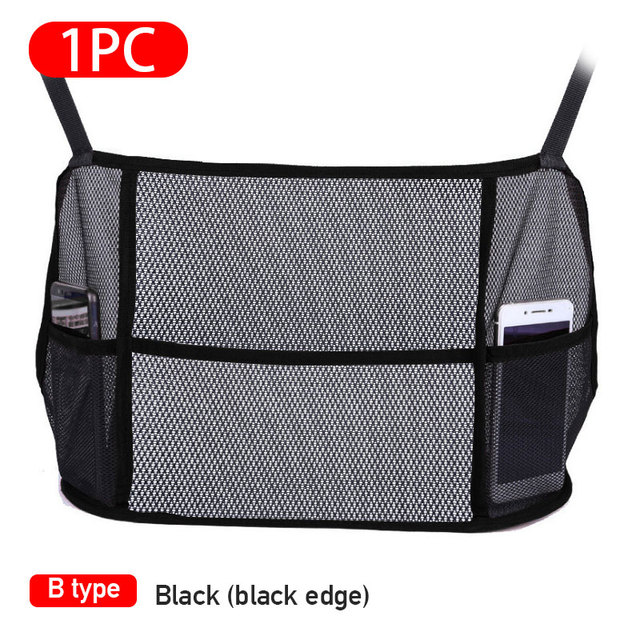 Car Seat Back Storage Bag Interior Auto Mesh Organizer Nets Multi Pockets Seats Handbag Holder Pouch Automobiles Goods