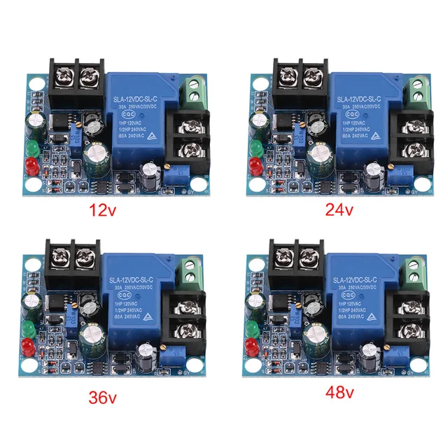 YX-1708 Modulo Protezione Carica 30A 12V-48V - Interruttore Automatico Controller Ricarica