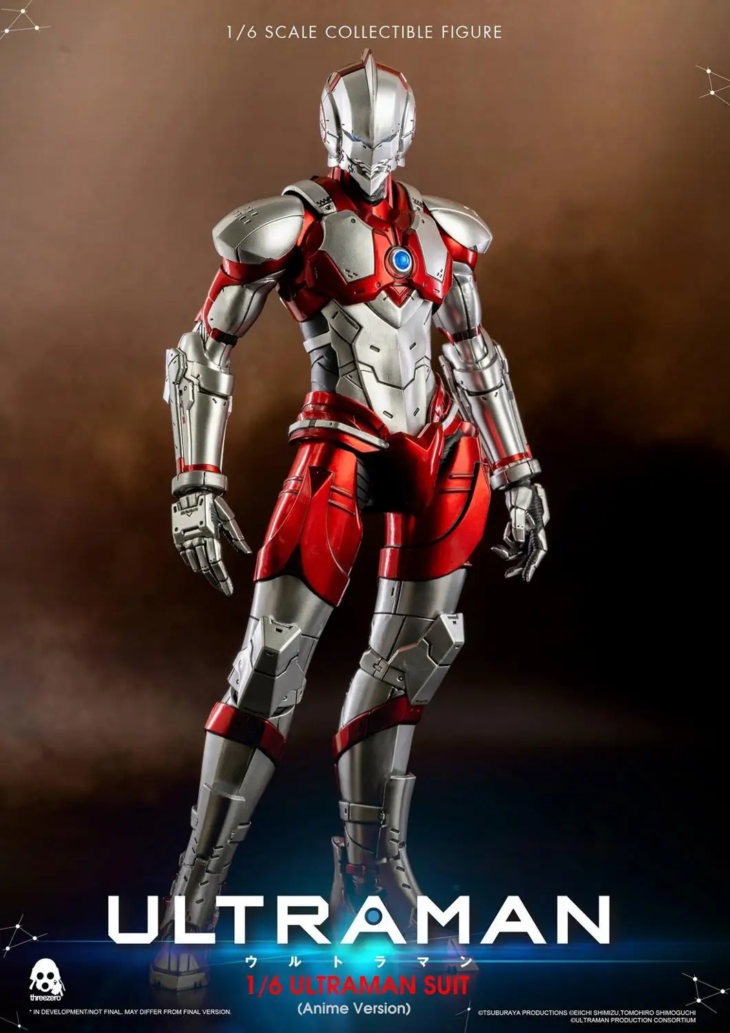 Коллекционная Фигурка Threezero 1/6 костюм ULTRAMAN (версия аниме)|Игровые фигурки и