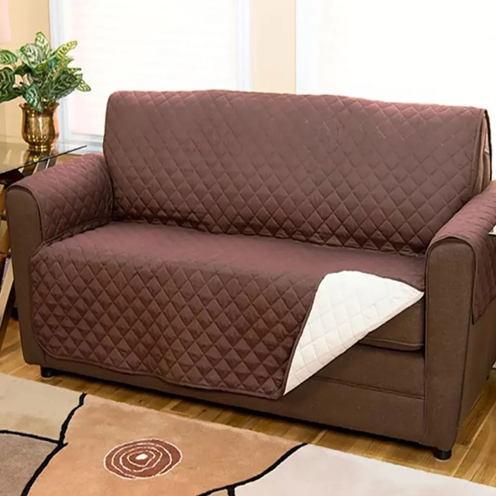 Мебель Pet протектор не-Silp стеганый диван протектор дивана бросок дивана SlipCover Противоскользящий воды Risistant шлифования обновления