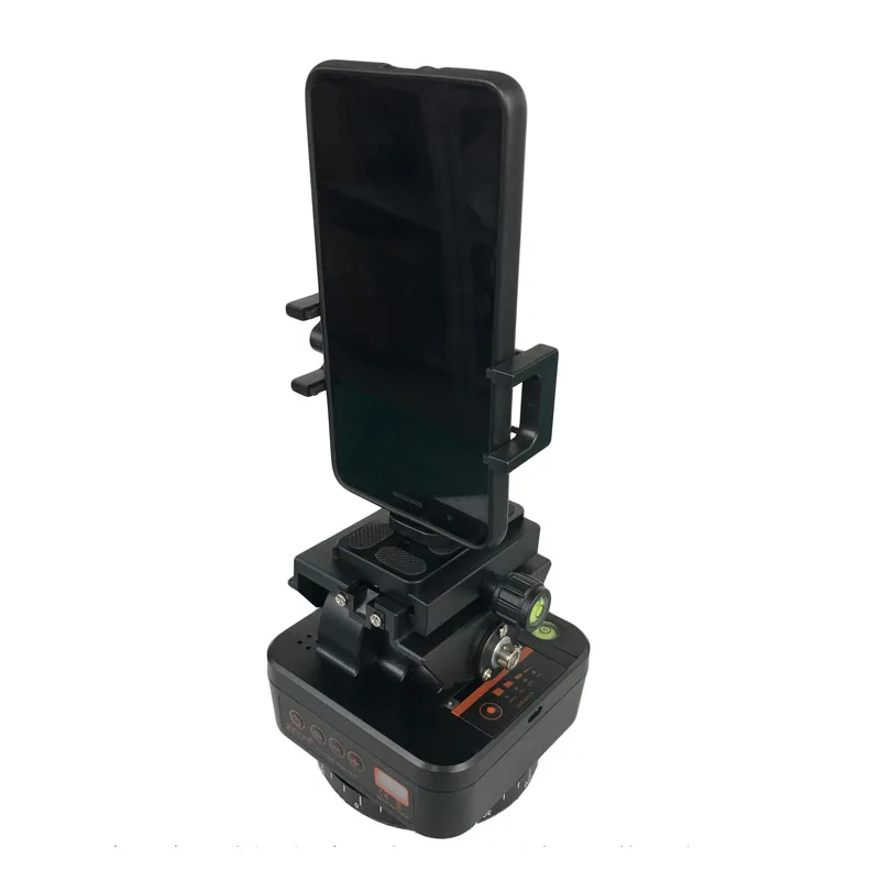ZIFON YT-1000 Auto Motorized Rotating Panoramic Head Remote Control Pan Tilt Video Tripod Head Stabilizer for Smartphone Cameras camera panoramic head