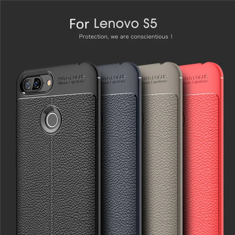 For Lenovo S5 Case Silicone Shockproof Phone Case Cover For Lenovo S5 Back Cover Phone Case Funda Capa For Lenovo S5