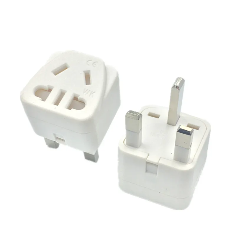 US AU EU CN To UK Plug Adapter Converter Electrical Socket British Ireland Cyprus Malta Malaysia Singapore Travel Adapter