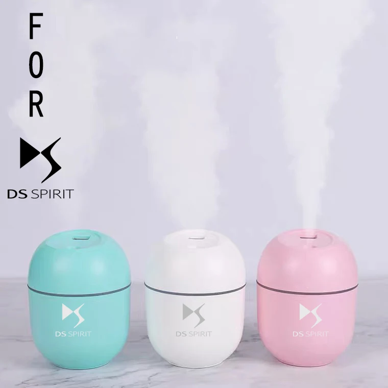 

For DS 5LS 7 3 E-TENSE 5 23 AERO SPORT Car Accessories Car Air Humidifier Portable Aroma Essential Air Purifier With LED Light