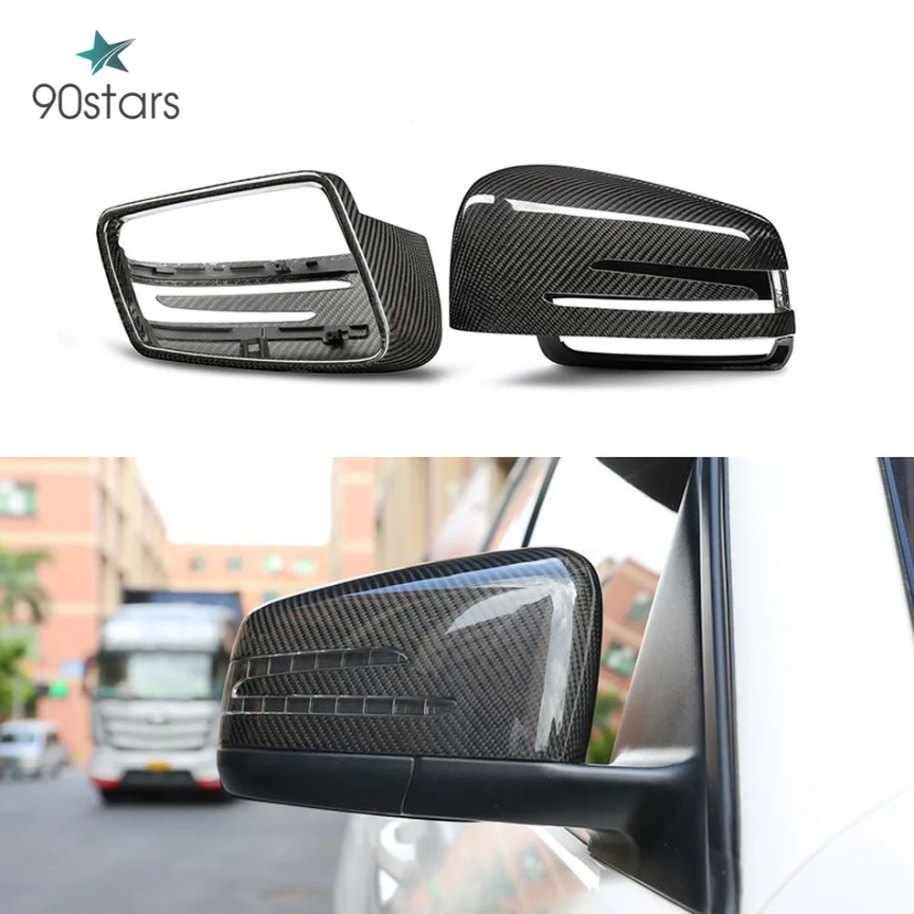 Для Mercedes Mirror W204 W212 W207 W176 W218 сухое углеродное зеркальное покрытие для A B C E S CLS GLK Class