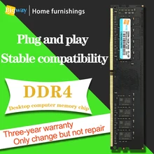 Bigway – Module de mémoire DDR4 16 go, 2400 2666, à usage spécial, pour ordinateur de bureau, flambant neuf, véritable, vente directe d'usine