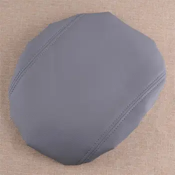 

DWCX Gray PU Leather Center Console Lid Armrest Cover Fit for Toyota Highlander 2008-2011 2012 2013