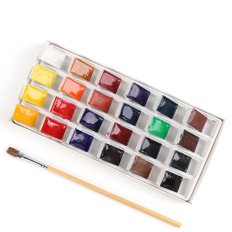 36 Watercolor Themed Paint Set WHITE NIGHTS® IWS Extra Fine 2.5 ml RUSSIA