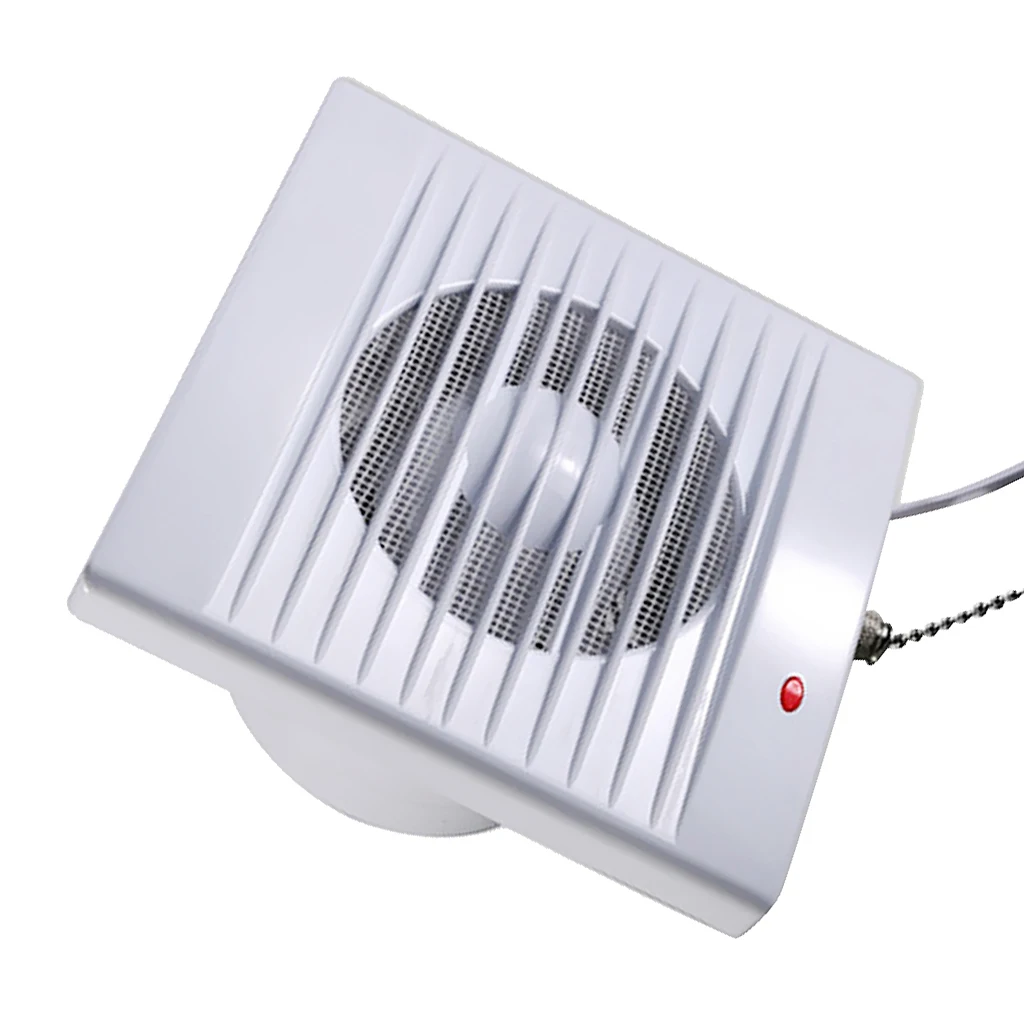 White 120mm Square Ceiling Ducted Exhaust Fan/flow/Bathroom/Kitchen/Laundry