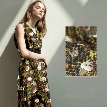 

Mulberry silk double joe fabric cloth per meter 16mm width 114cm soft women's clothing dress fabric wholesale silk cloth