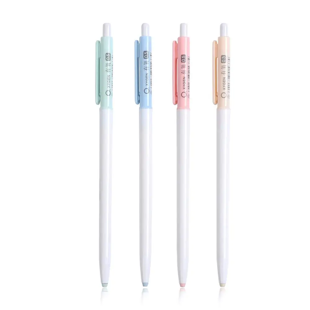 1pc random 4 color simple mechanical pencil 0.5mm for writing school office supply kwaii automatic pencil for student writing