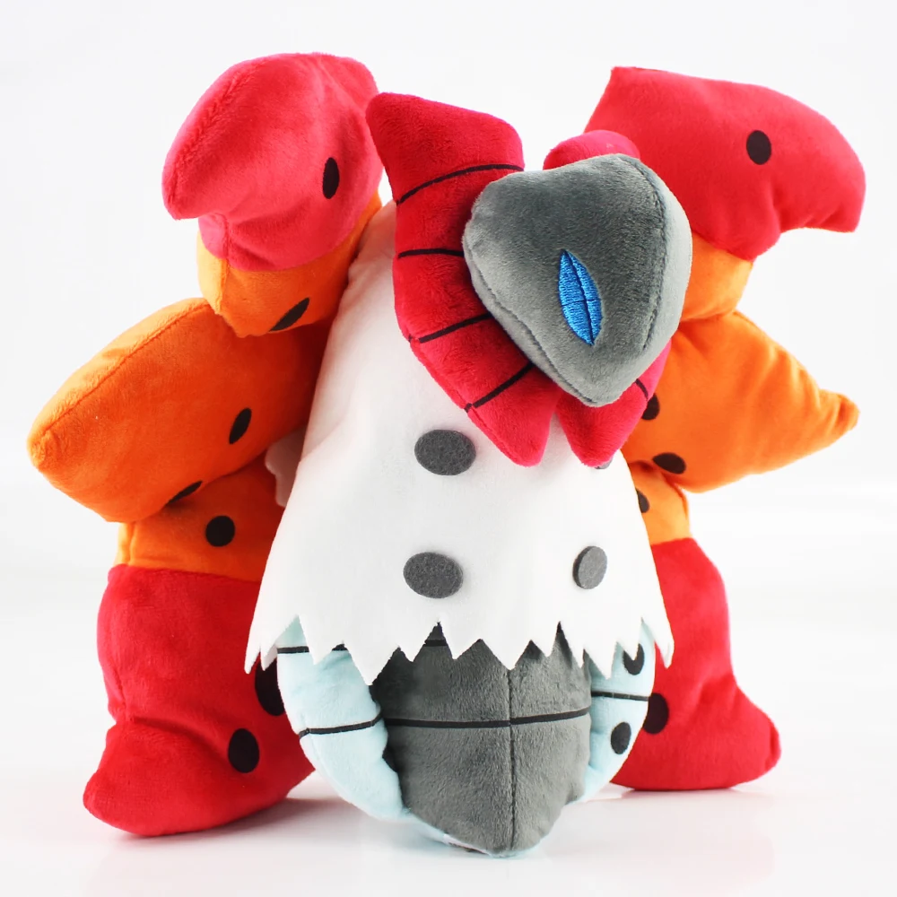 25cm cute Volcarona plush toys cartoon anime soft stuffed baby dolls gifts for kids