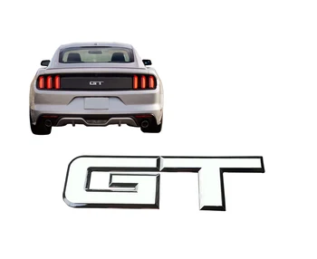 

Chrome GT for Coyote V8 5.0 Trunk Lid Tailgate replacement Emblem Decal Badge Sticker