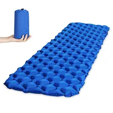 Надувной матрас кровать для палатки Портативный Ультра лёгкий спальный мешок воздушная кровать влагостойкий коврик водонепроницаемый коврик для кемпинга воздушная кровать
