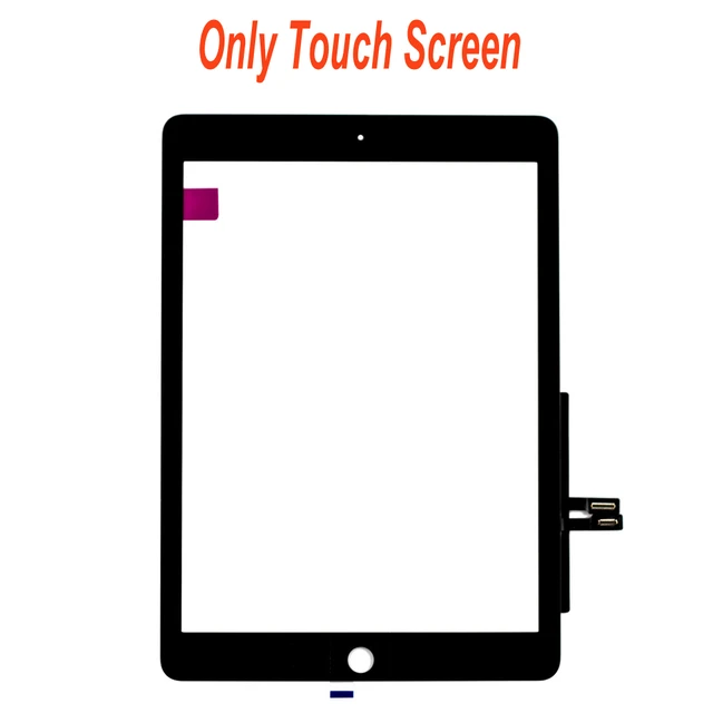 New For iPad 9.7 (2022 Version) 6 6th Gen A1893 A1954 Touch Screen  Digitizer Glass With Home Button +Tools+Tempered Glass - Price history &  Review, AliExpress Seller - E-BEST STORE