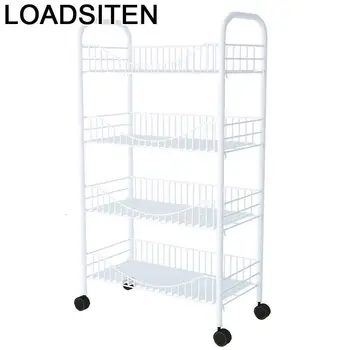 

Organizer Mensole Rangement Cuisine Paper Towel Holder Repisas Y Estantes Trolleys Prateleira Kitchen Storage With Wheels Rack