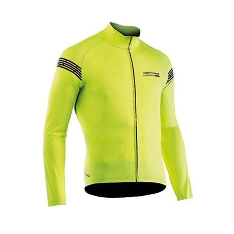 Northwave Men's Pro Cycling Clothing summer Cycling Jersey Long Sleeve Quick Dry Mountain Bike Clothes Breathable Bicycle Shirt - Цвет: 2