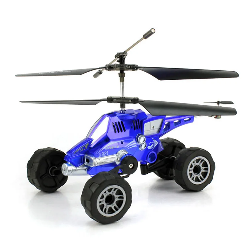 

Hot Sales You Di U821 Children Remote Control Toy 3.5 Channel And Air Amphibious Multi-functional Remote Control Car Toy
