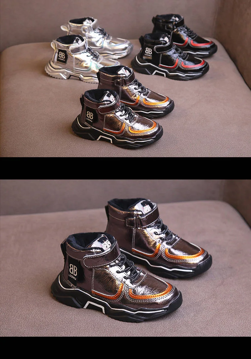 Обувь для мальчиков; детская обувь; брендовые Детские кроссовки; спортивные Модные Повседневные детские кожаные кроссовки для мальчиков; коллекция года; сезон весна-осень