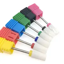 Керамическая насадка для ногтей, сверло, фреза, электрическая дрель, устройство для маникюра, аксессуар для удаления акрилового геля