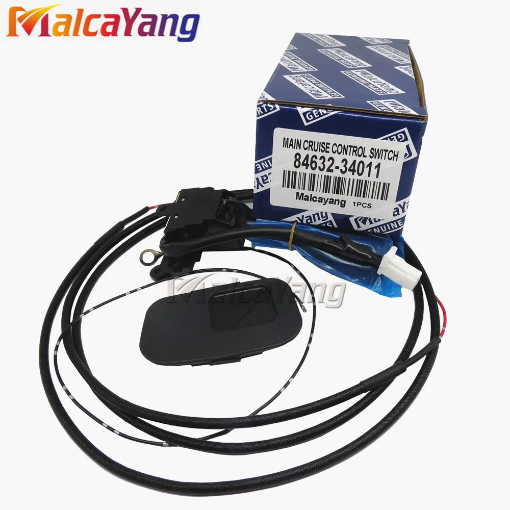 84632-34011 Круизный переключатель управления для Toyota Corolla 2007- с крышкой рулевого колеса 45186-12010-B0